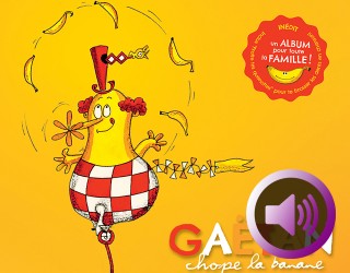 Ecoutez la chanson "Chope la banane" - Nouvel album de Gaëtan