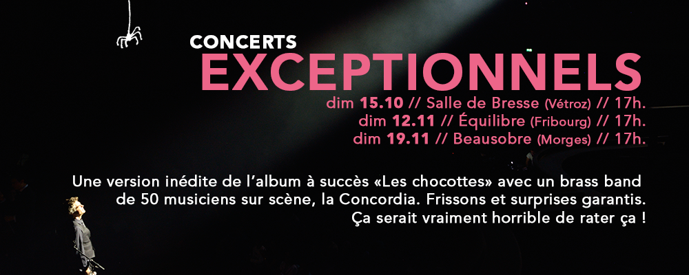 GAETAN-CONCORDIA Concerts exceptionnels